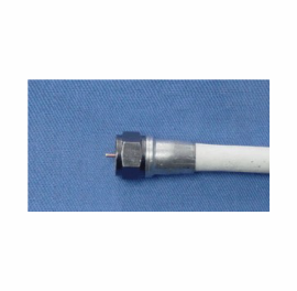F-male connector for RG6 cable(outdoor type, be used by compression tool) 